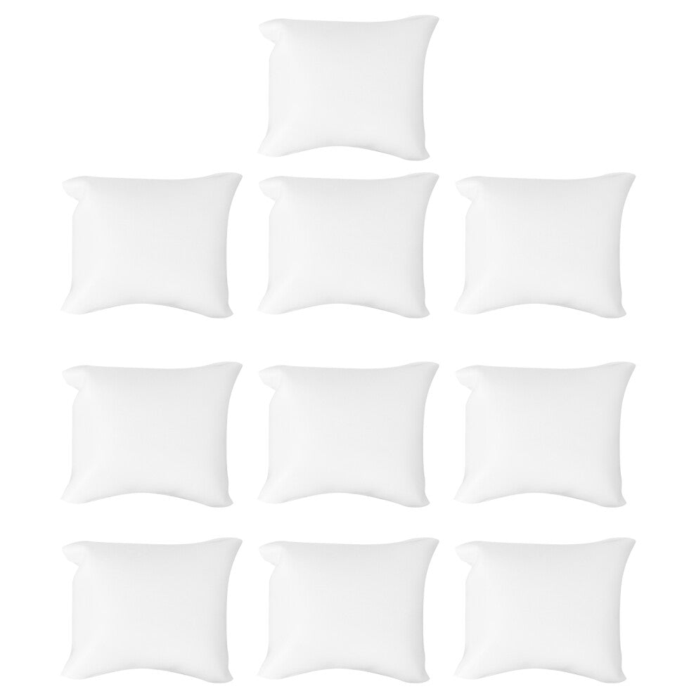 10pack White Watch Cushion For Display Of Watches In Homes