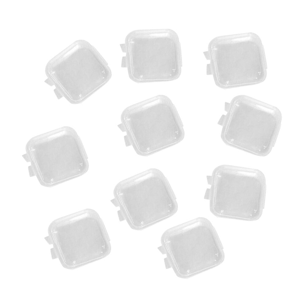 12 Pcs Plastic Jewelry Box Jewellery Storage Travel Earplug Container