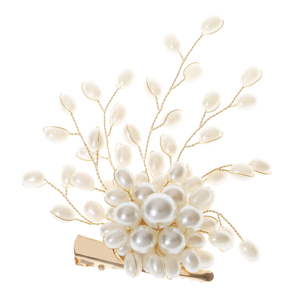 1pack Elegant Golden Brooch Wedding Accessories For Women Dress