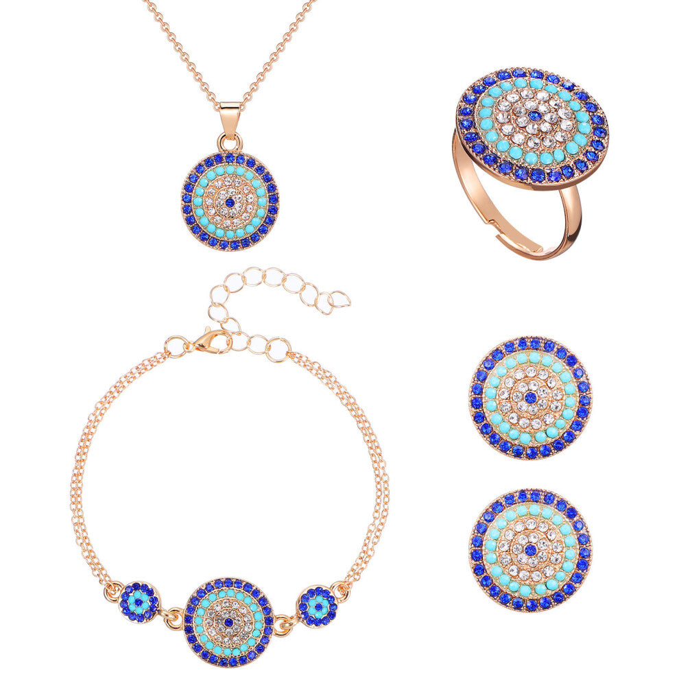 Jewellery Making Set Wedding Jewelry Delicate Lady Blue Eye