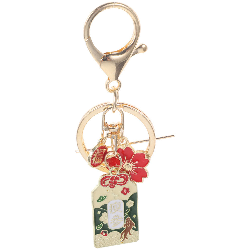 Japanese Good Luck Feng Shui Keyrings Omamori Charms for Women Girls