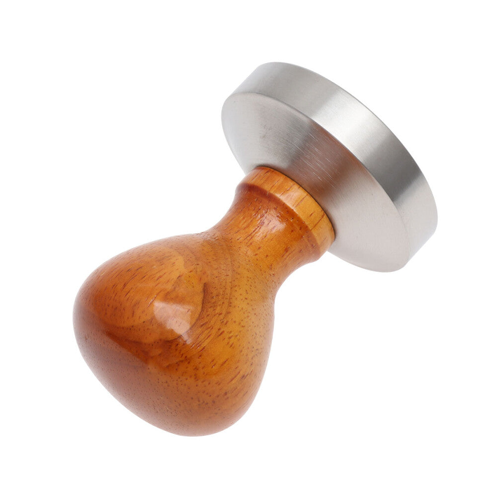 Coffee Espresso Base Coffee Bean Press Wooden Coffee Tamper