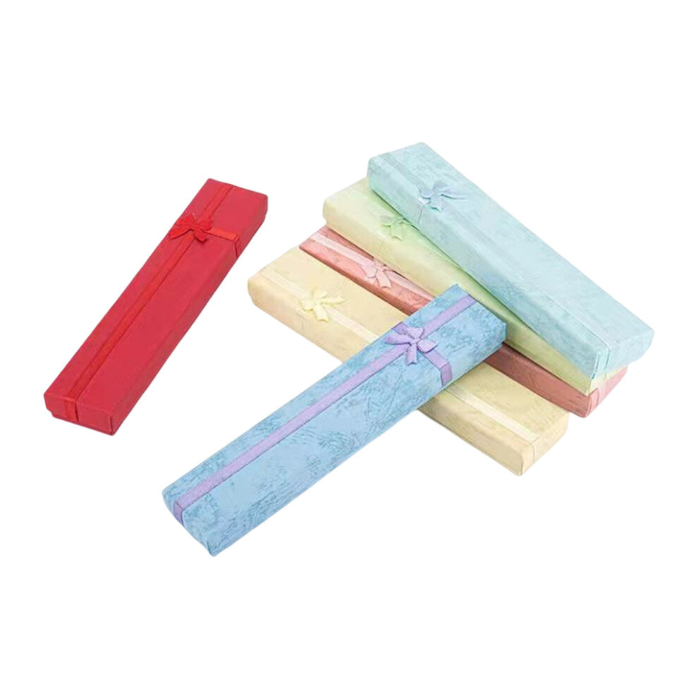 12Pcs Necklace Box Delicate Gift Boxes Jewellery Packaging Sponge