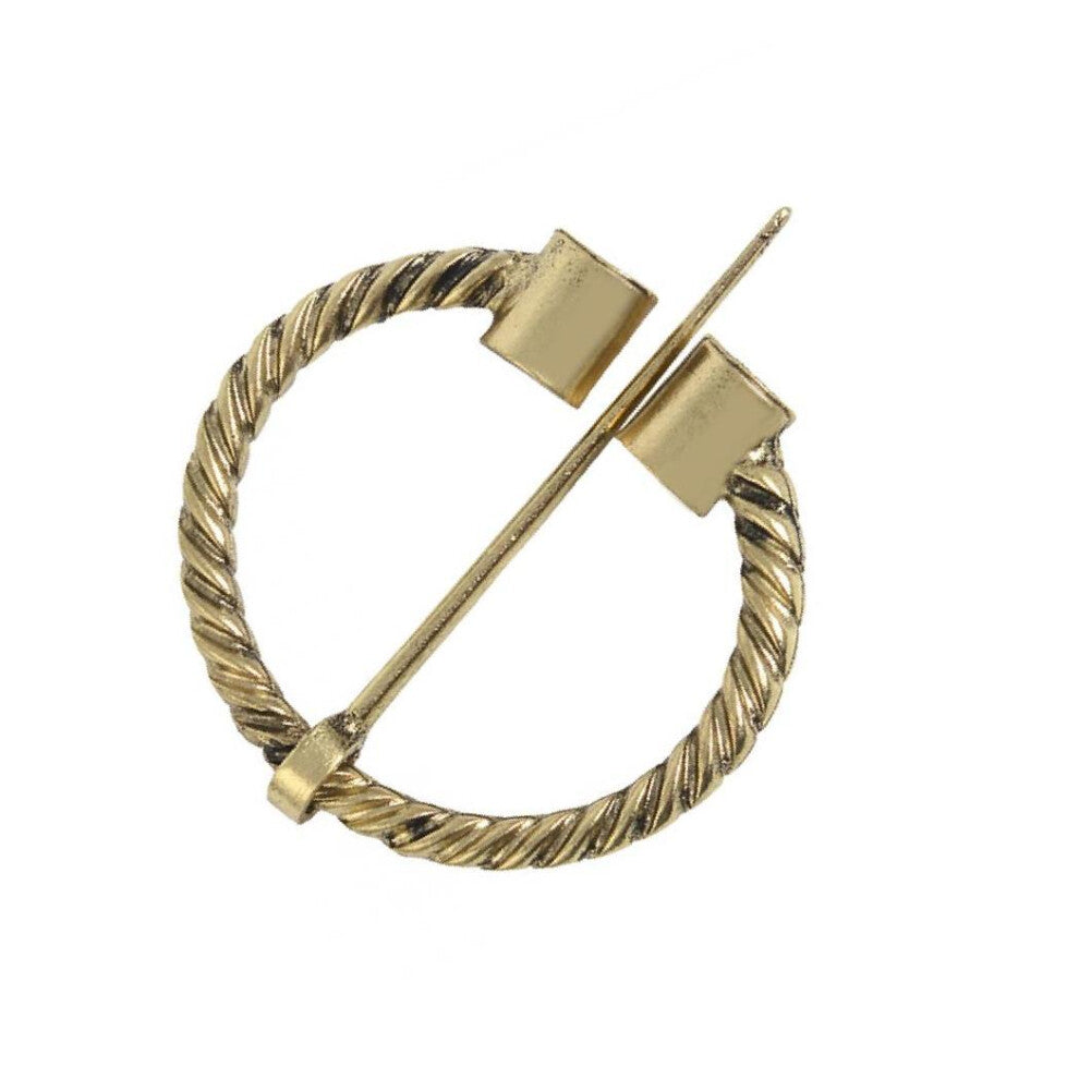 (Antique Copper Type 1, 66x56cm) Viking Norse Brooch Shawl Coat Scarf Pin Medieval Jewellery Intricate