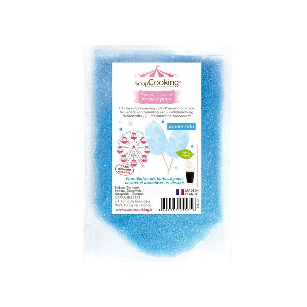 Blue cotton candy preparation 480 g