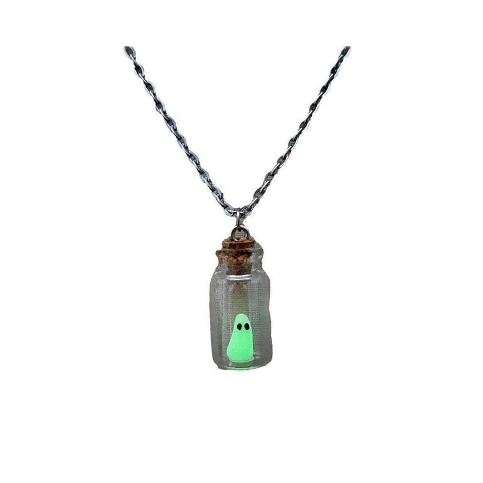 Glow in the Dark Adopt A Ghost Necklace - Cute Jewellery. Pet Ghost