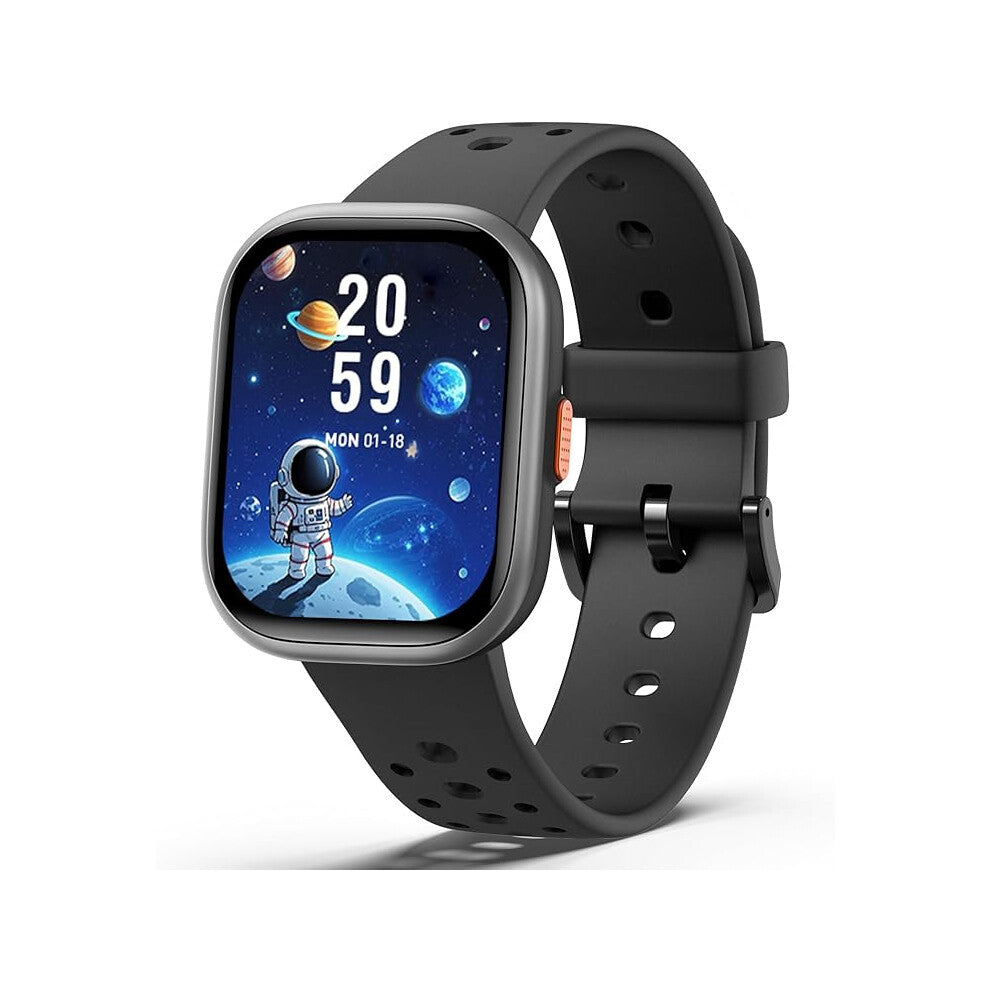 teslahero Upgraded Kids Smart Watch Fitness Tracker, 1.85" Screen with 12 Puzzle Games,