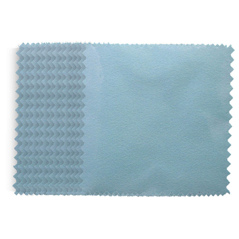 (Blue) 50 Pieces Cleaning Cloth Accessories Jewelry Tool Efficient Wiping
