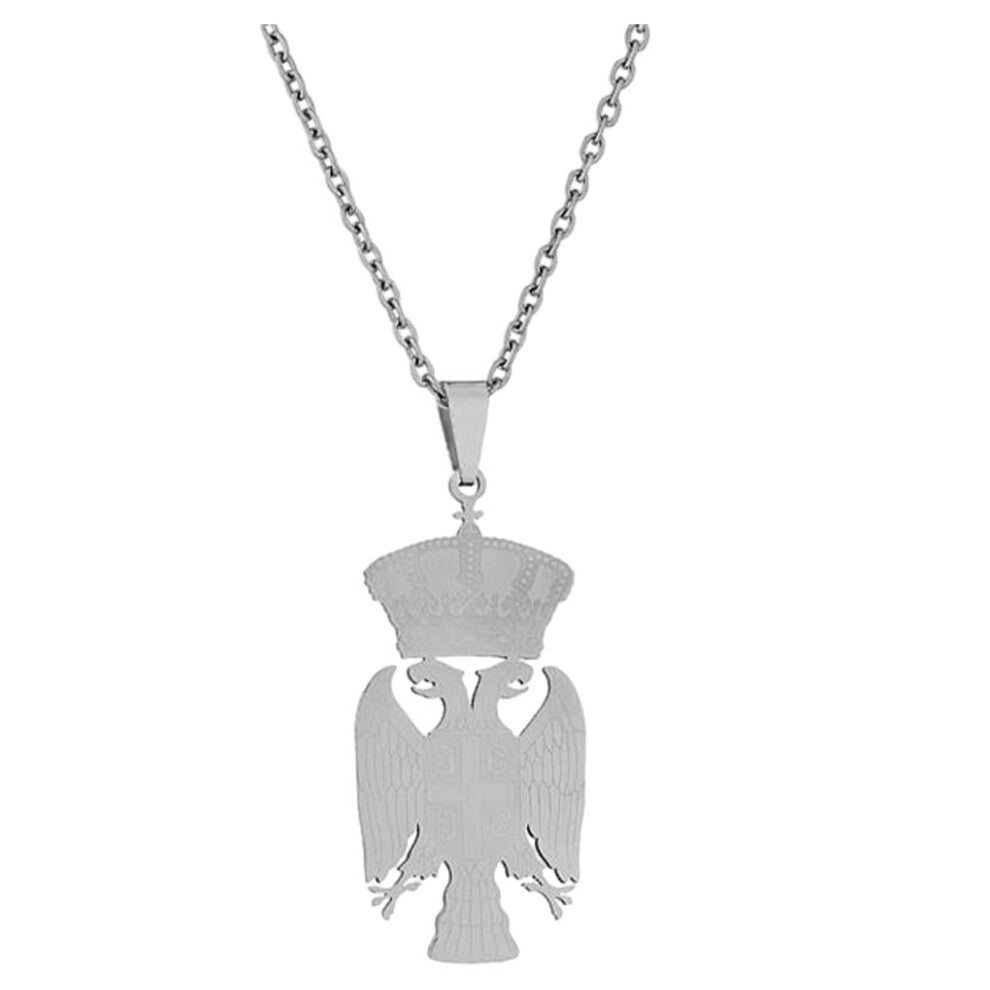 (silver) Statement With Stylish Pendant Necklace Any Occasion And Suitable For