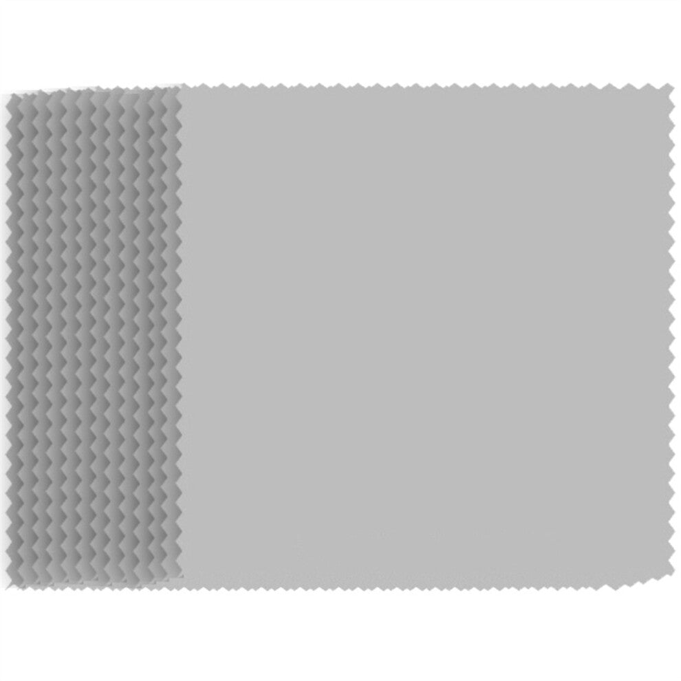 (Gray) 50 Pack Polishing Cloth Accessories Jewelry Tool Wiping Cloths