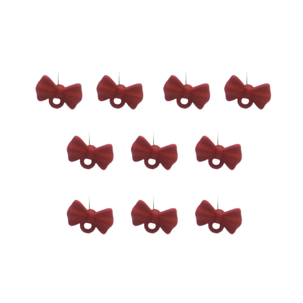 (Type 2) 10 Pieces Women Earrings New Year Party Engagement Ear Stud Jewelry