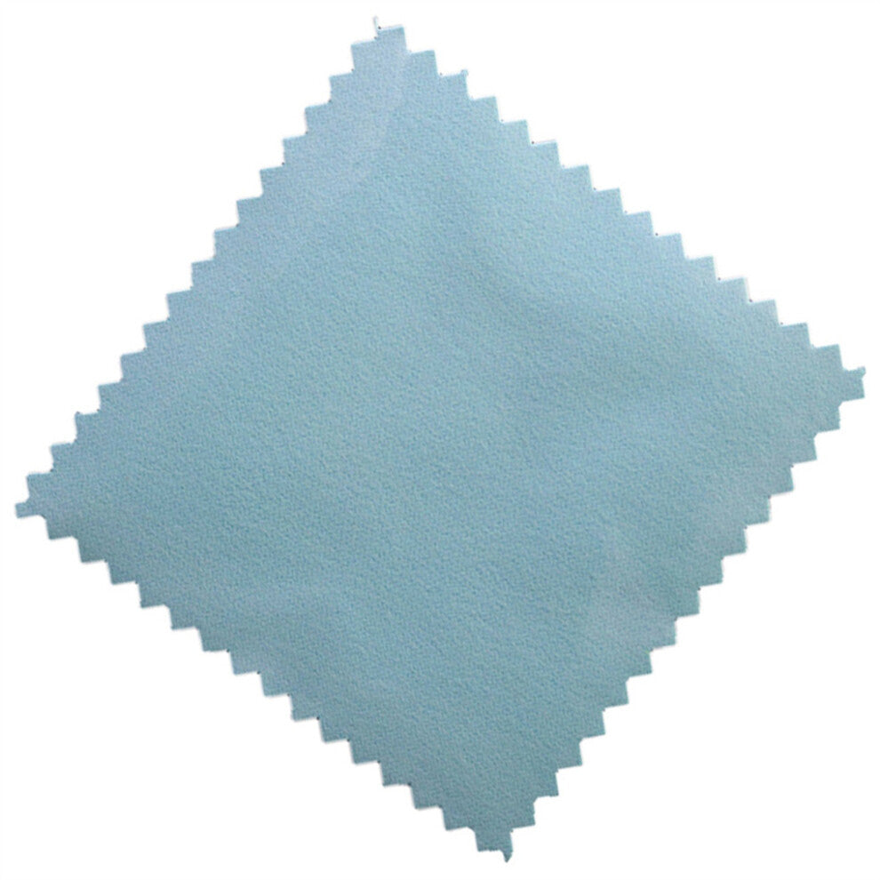 (Blue) 50 Pack Cleaning Cloth Accessories Jewelry Tool Efficient Wiping