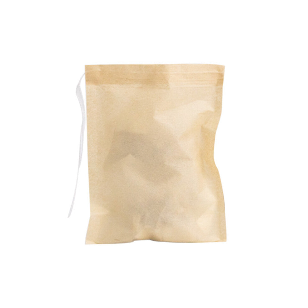 (8x10 CM) 300 Pieces Teabags Drawstring Filter Bags Infuser Penetration For