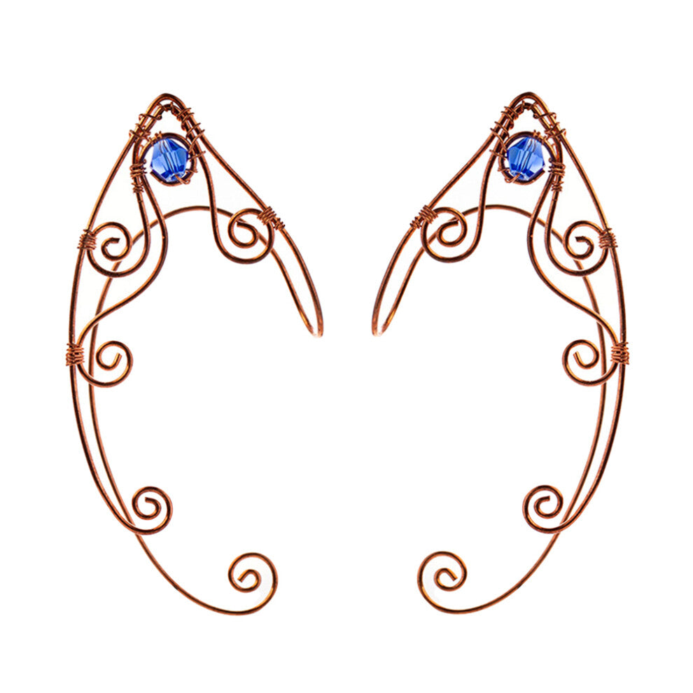 1pair Ear Cuffs Clip-On Earrings for Women Girls