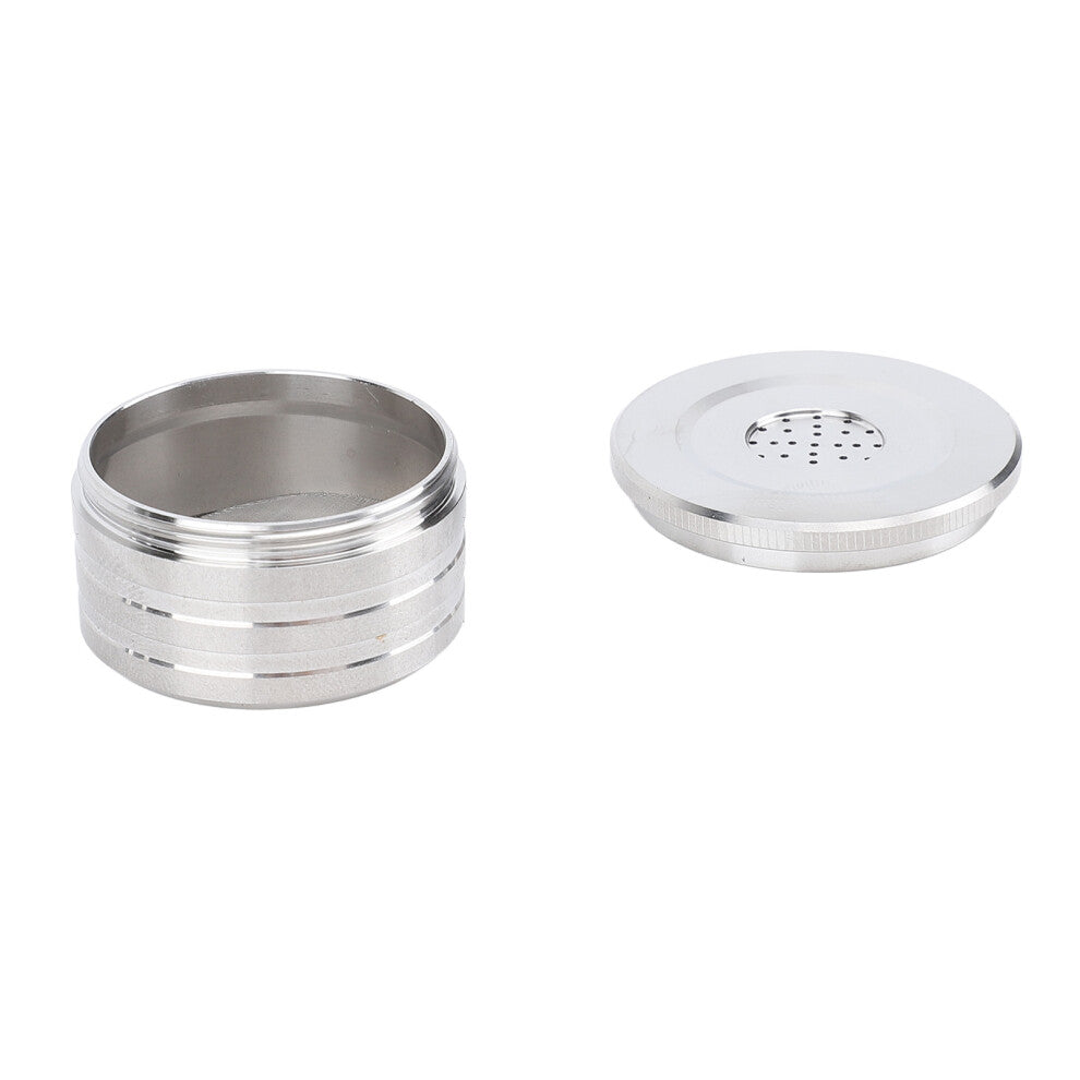 Reusable Stainless Steel Coffee Capsule Kit for DELTA Q 39.3x20.5x35.2mm