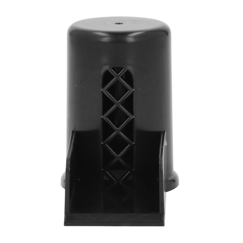 Black ABS Dishwasher Air Gap Cover for Kitchen, Prevents Splashing