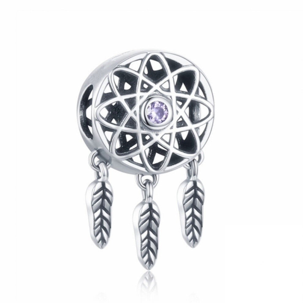 (SS825) New Fine Clear Sparkle Hearts Spacer Pavé Cilp Charms Beads Plated Fit Original Brand Logo 1:1 925 Sterling Silver Bracelet DIY Jewelry