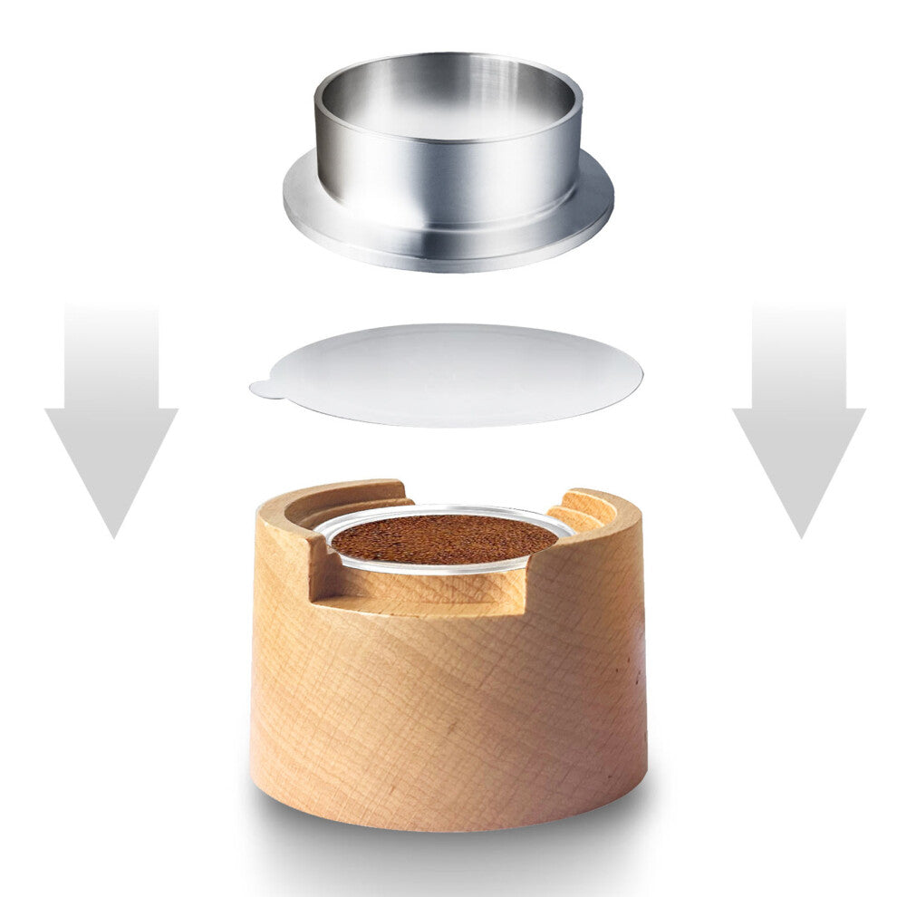 50pcs Foil Lid Coffee Capsule Refill Kit for VertuoLine Machines