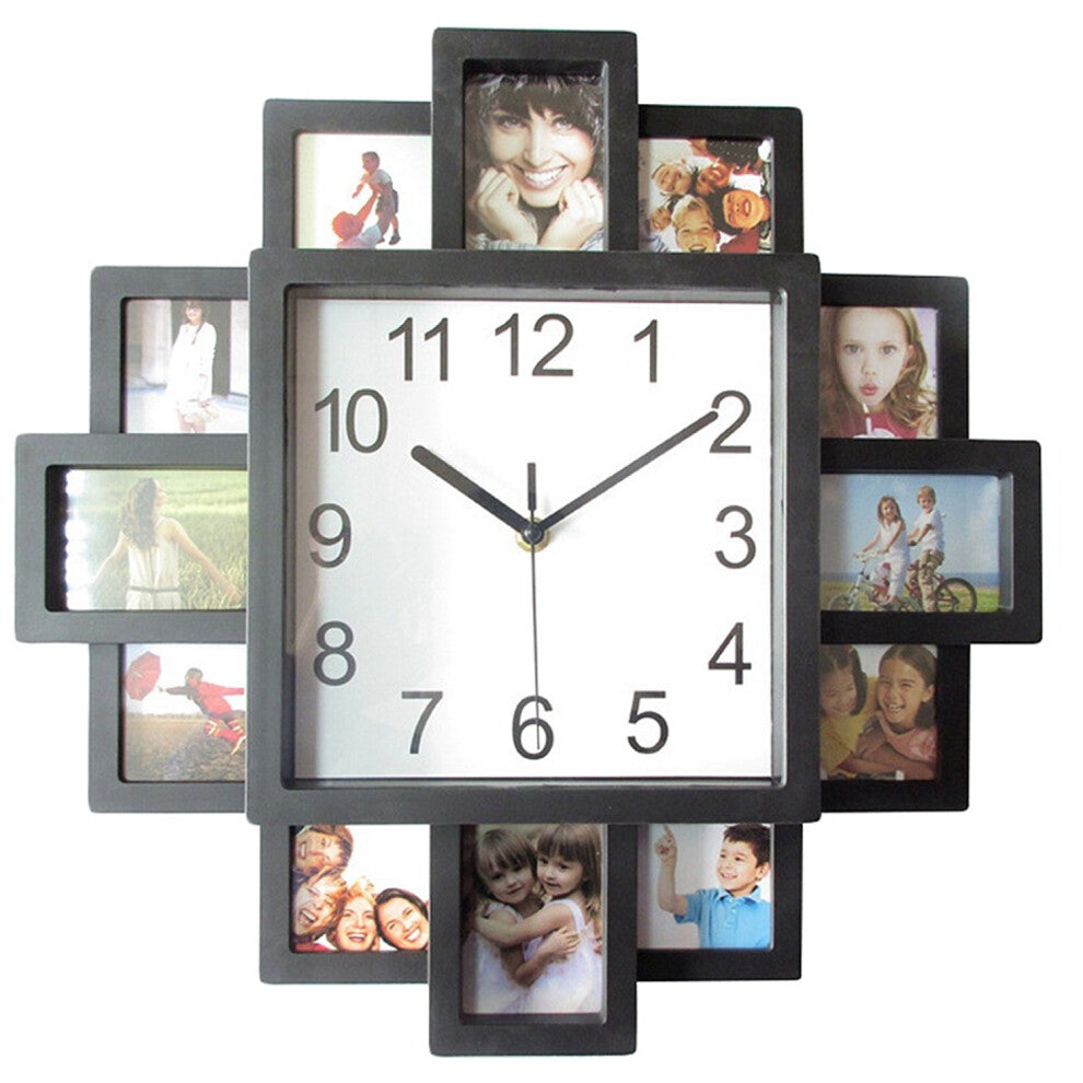Photo Frame Wall Clock New Diy Modern Desigh Art P