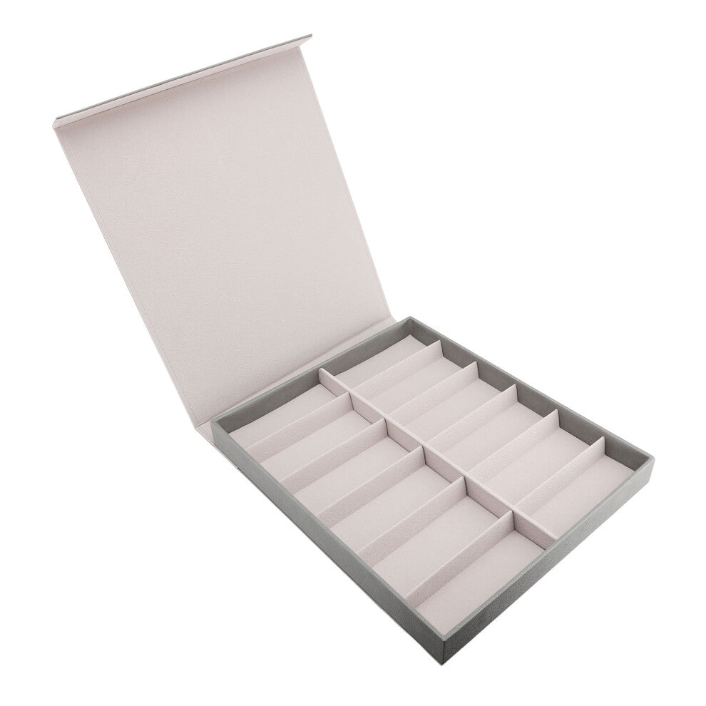 Antidust 12 Slot Display Case - Protect & Organize Sunglasses & Watches