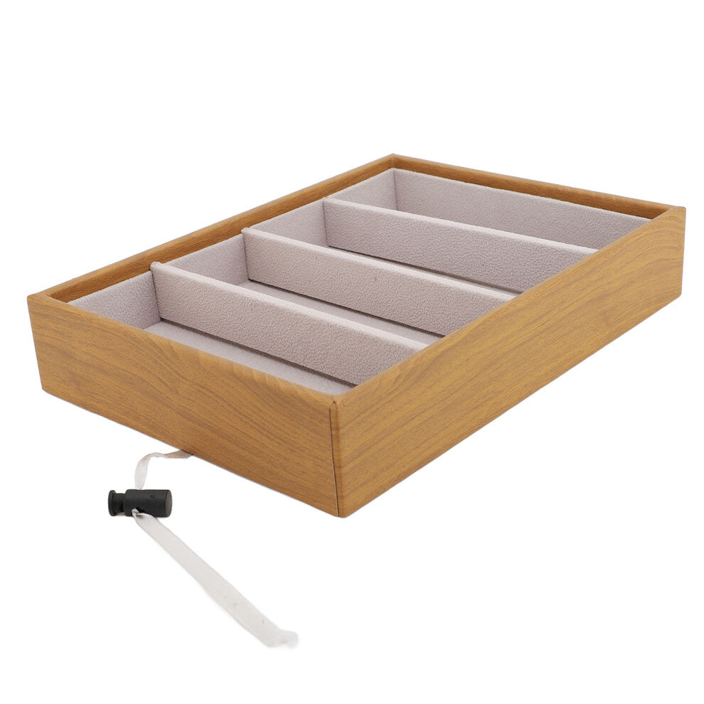 Home & Store Use Velvet 4 Slot Eyewear Tray Organizer Display