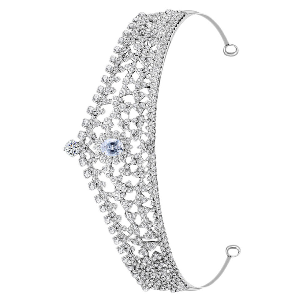 Bridal Crown Hair Accessories Bride High-Grade Headband Wedding Hoop