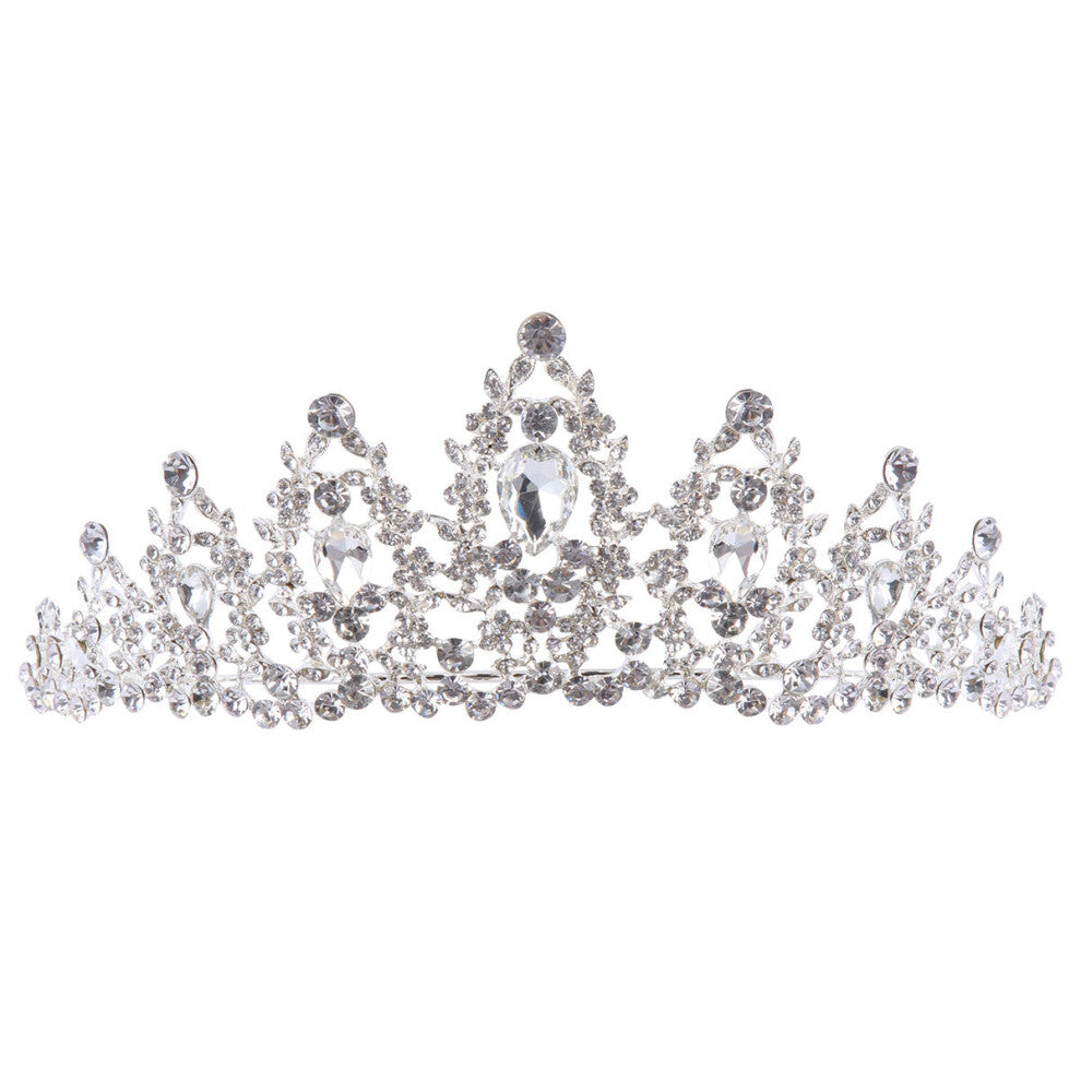 2 Pieces Wedding Hair Accessories For Women Bride Crown