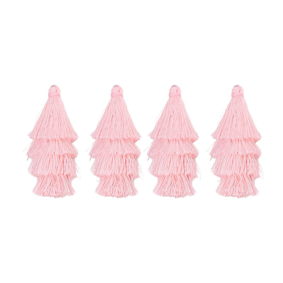 2 Pieces Chain Earrings Jewelry Making Supplies Tassel Accessories