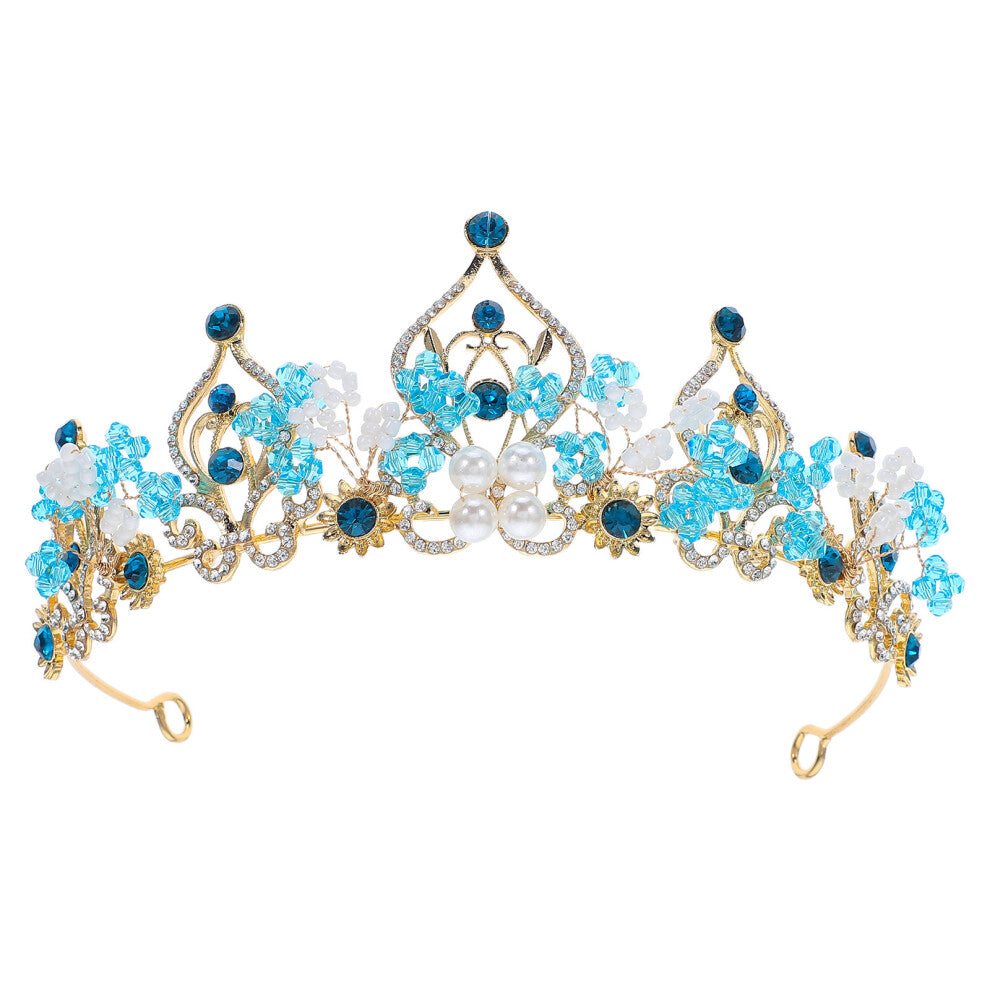 4 Count Bride Accessories Crowns For Women Bridal Tiara Rhinestone