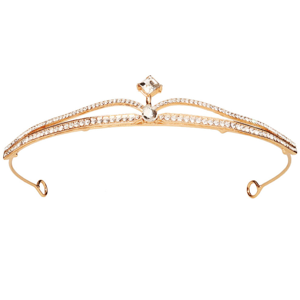 Durable Elegant Tiara Crown Bridal Tiara For Engagement 1set