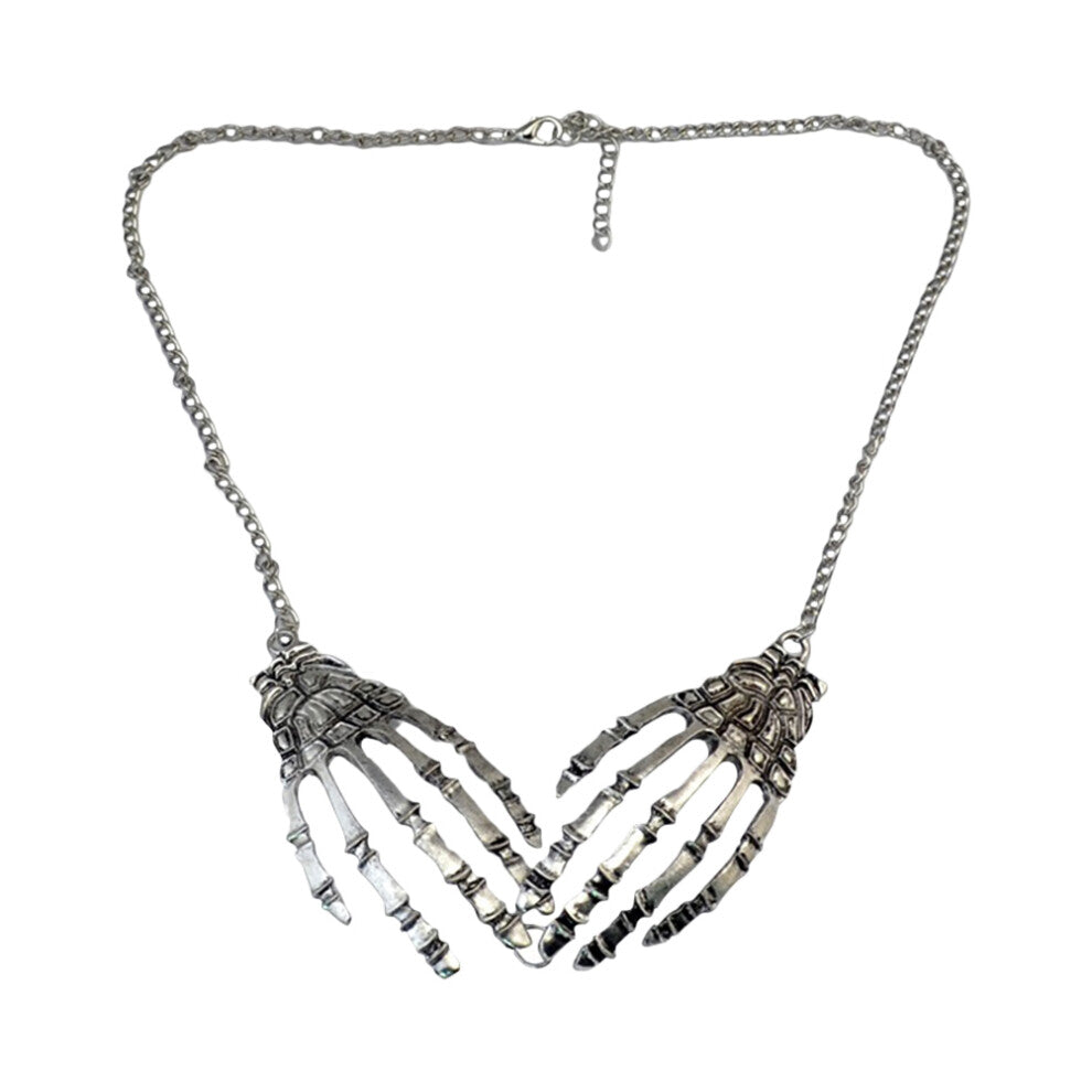 3 Count Halloween Jewelry Jewellery For Women Palm Necklace Alloy