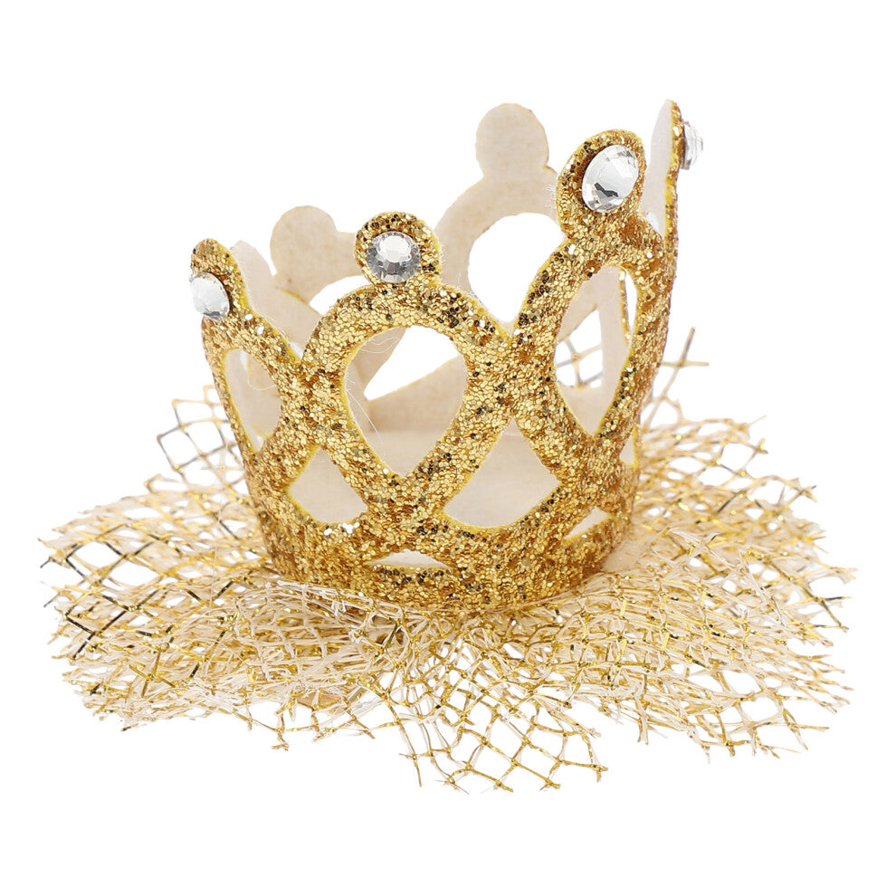 Golden Crown Hair Accessories Baby Clips For Little Girls Cute Mini