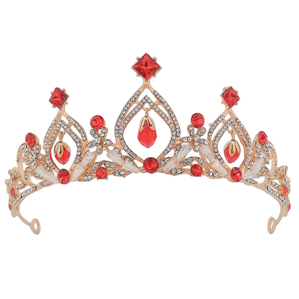 2 Count Bride Accessories Wedding Hair For Brides Tiara Crown Women