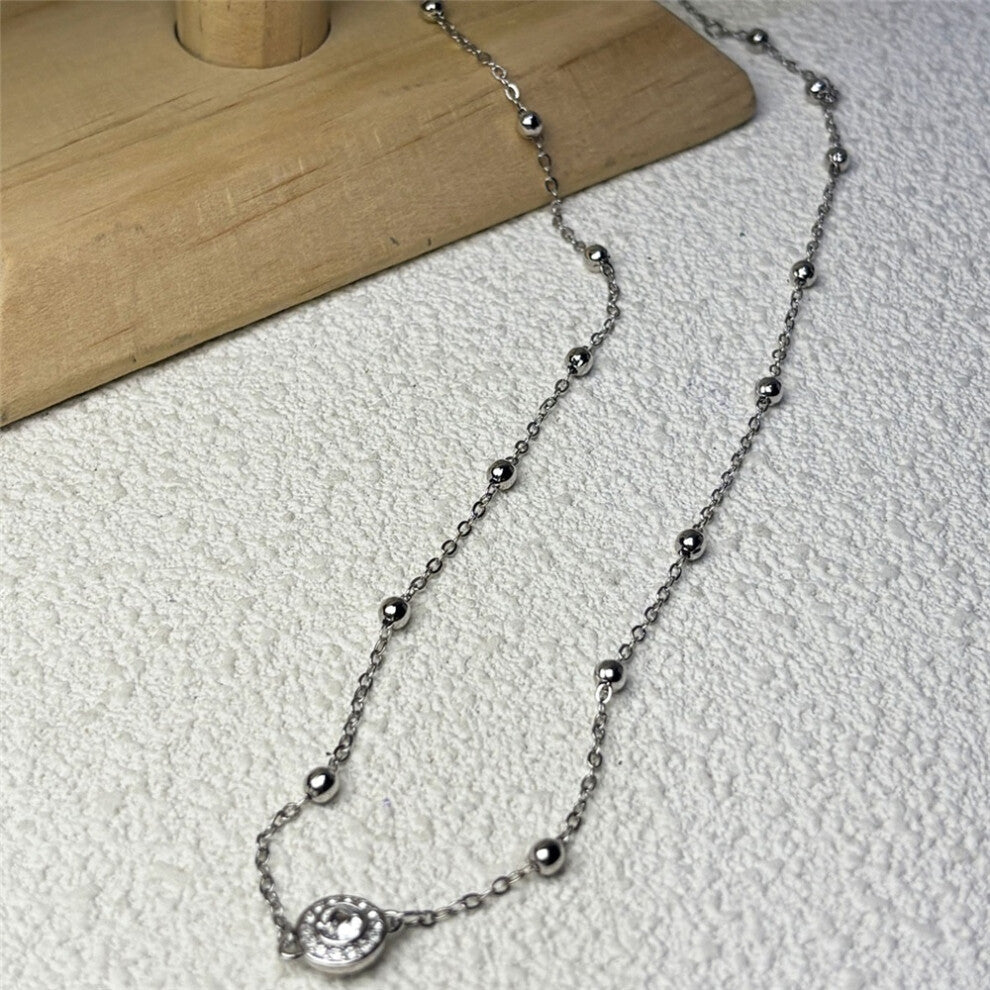 (Necklace3) Original 2025 Charms Teardrop Earrings Round Earrings Fine Jewelry for Women Tassel Earrings Romantic Gift