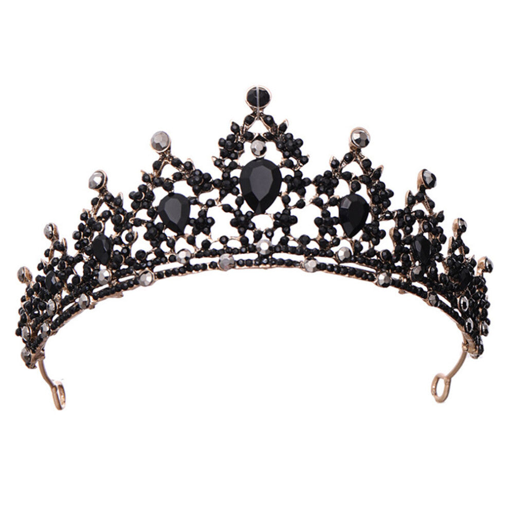 Retro Crown Headband Hair Accessories Bride Bridal Tiara For Women