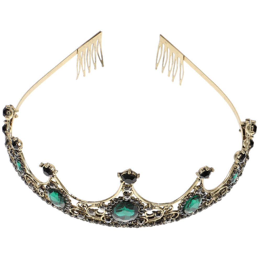 2 Pcs Wedding Hair Accessories For Women Crown Fashion Hoop Bridal