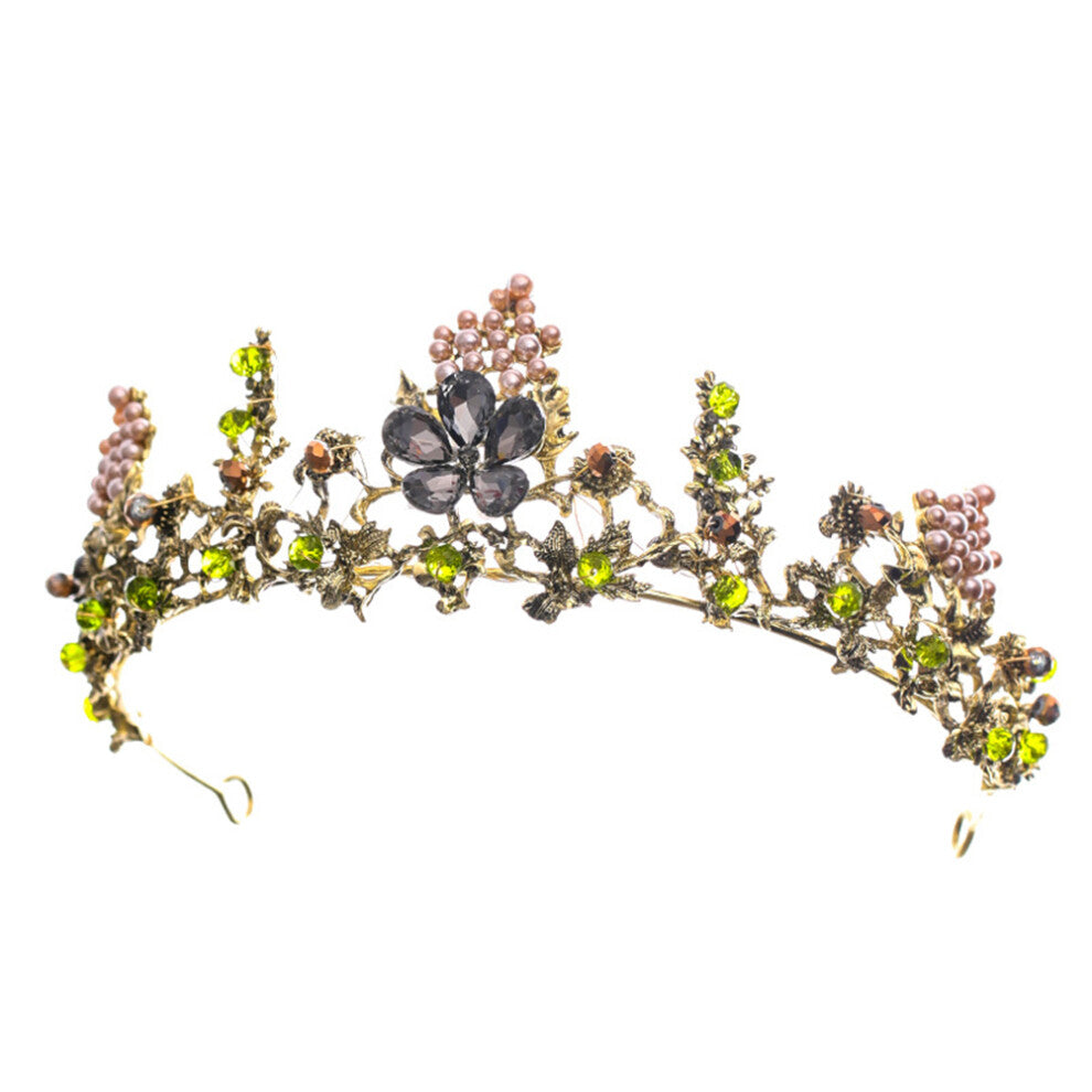 3 Pcs Wedding Headpiece Bride Bridal Hair Accessories Headdress For