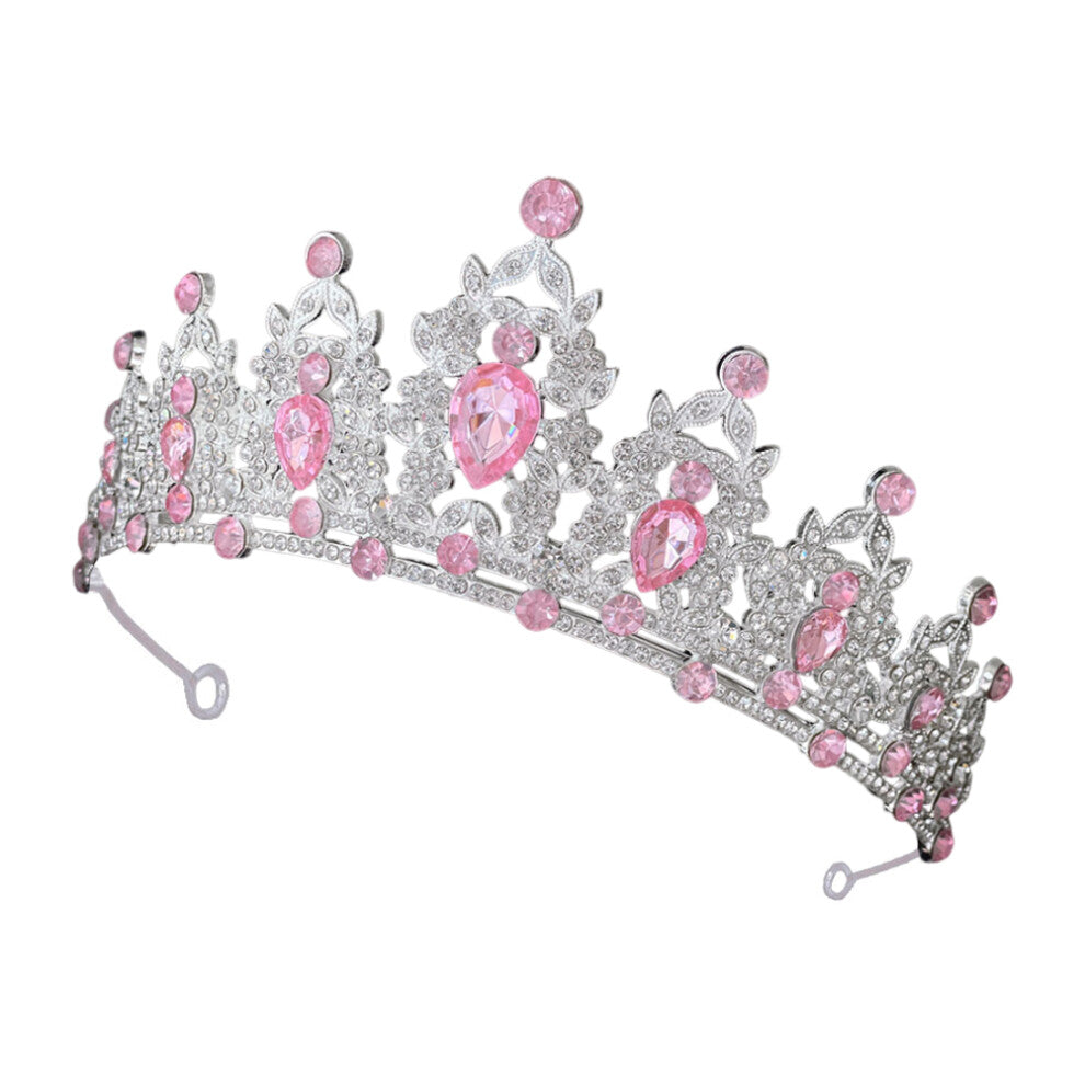 Baroque Crown Tiara Bride Party Hair Accessories For Girls