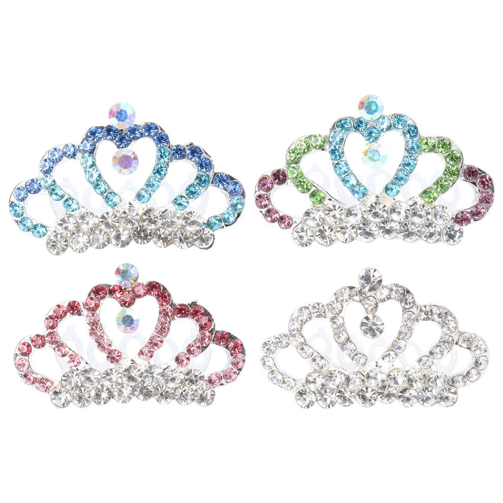 Set Of 2 Bouquets Bridal Accessories Crown Comb Miss Bride