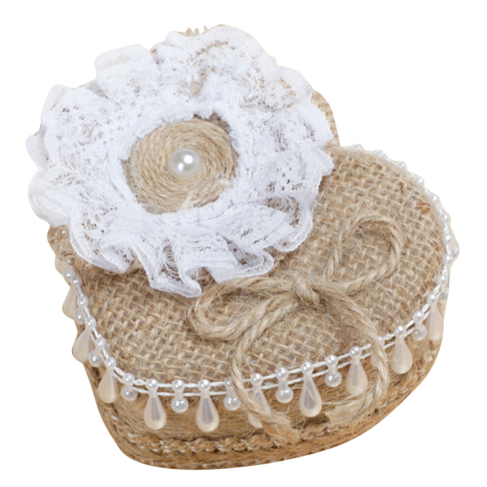 2 Pack Wedding Ring Case Box For Ceremony Engagement Boxes Holder