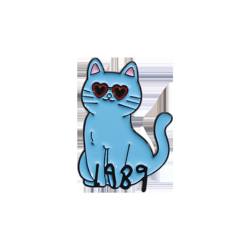 (QHXZ404) Shaped Cat Charming Brooch Enamel Pin Featuring Taylor Swift Inspired Design Fashion Lovers For