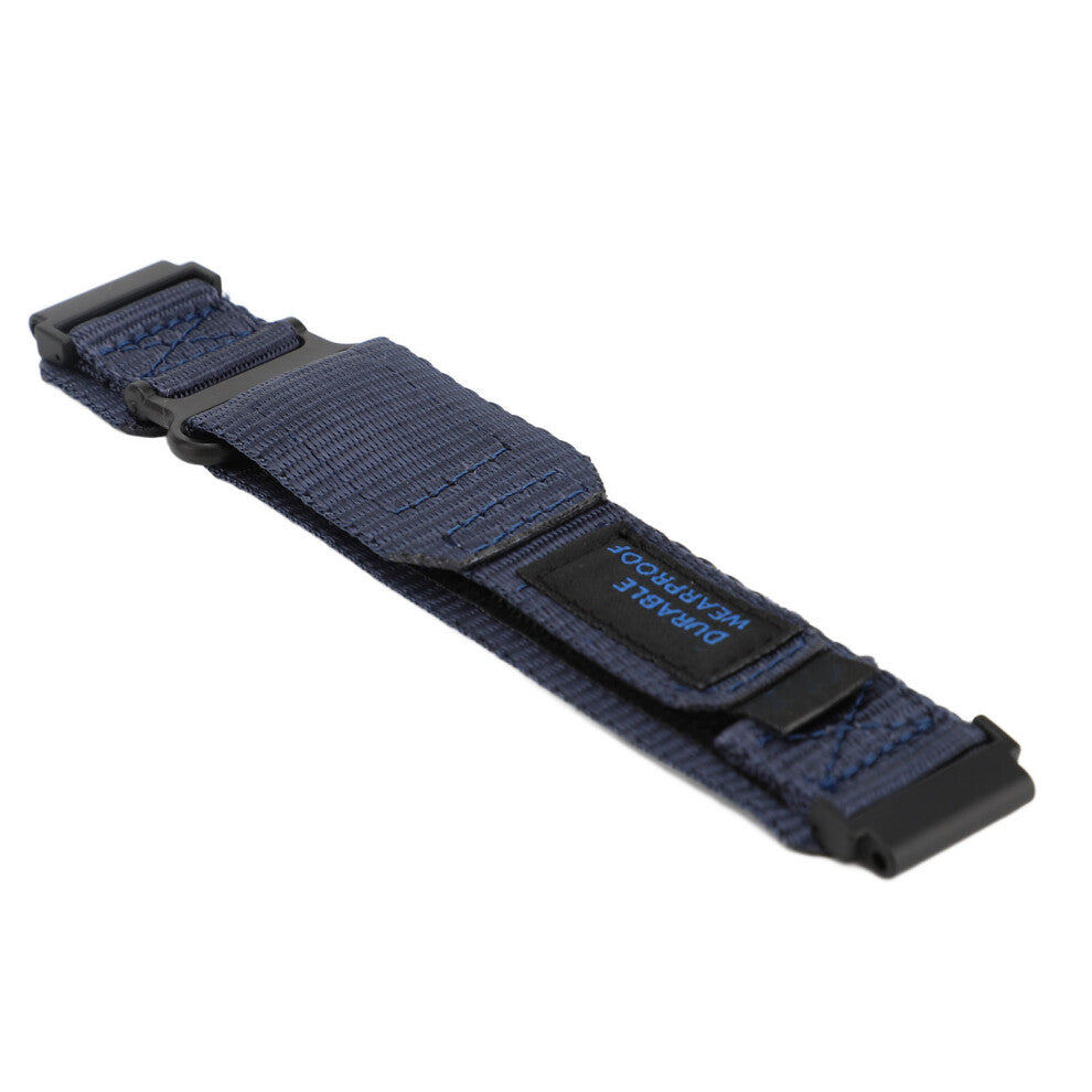 Blue Nylon Sports Strap for T Rex Ultra Smartwatch, 16.5cm Replacement