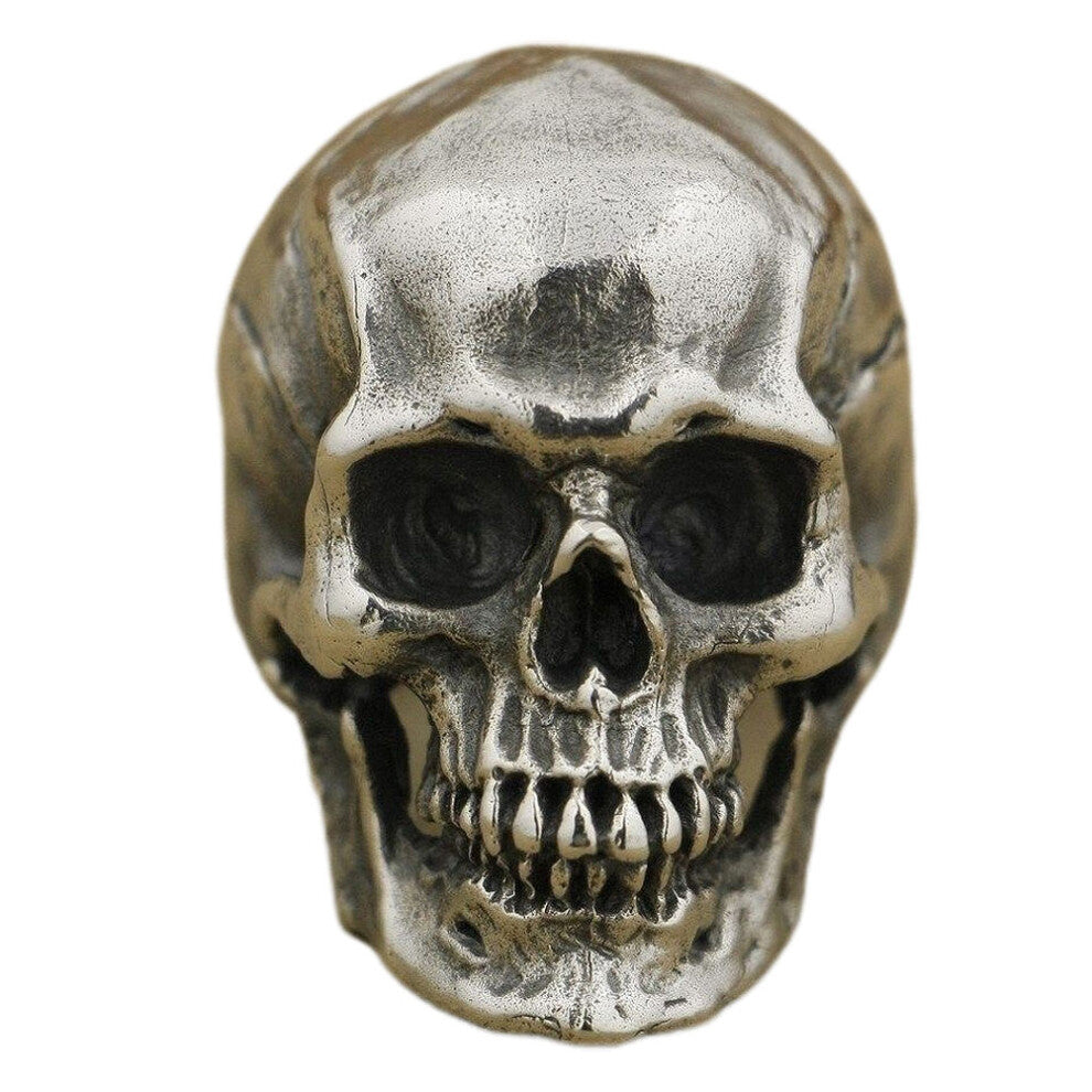 2pcs Skull Accessories Retro Carved Crack Ghost