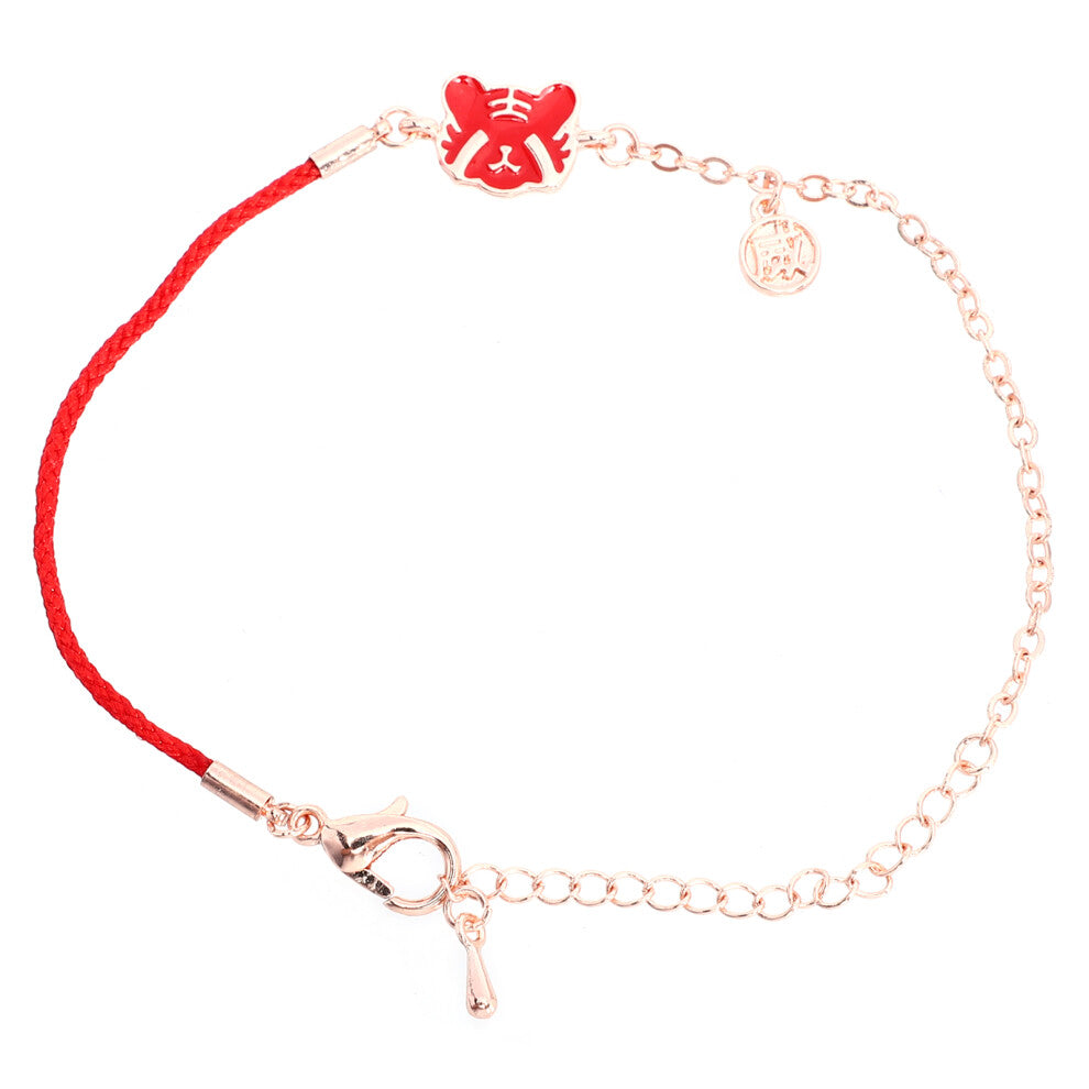 2 Pcs Cute Tiger Bracelet Woman Charms Festival Bracelets For Women
