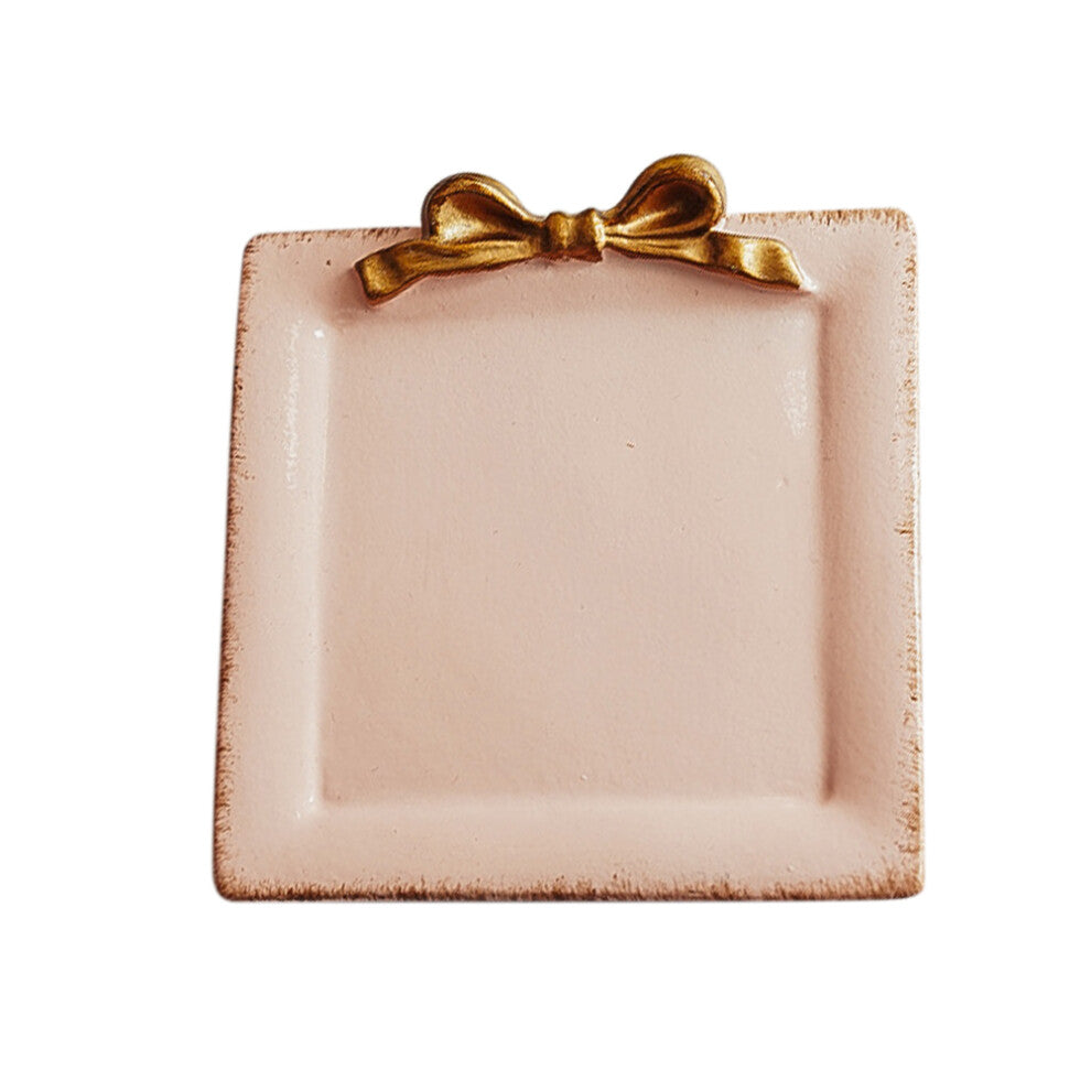 2 Pack Retro Tray Accessories Travel Miss Vintage Decor Jewelry Resin