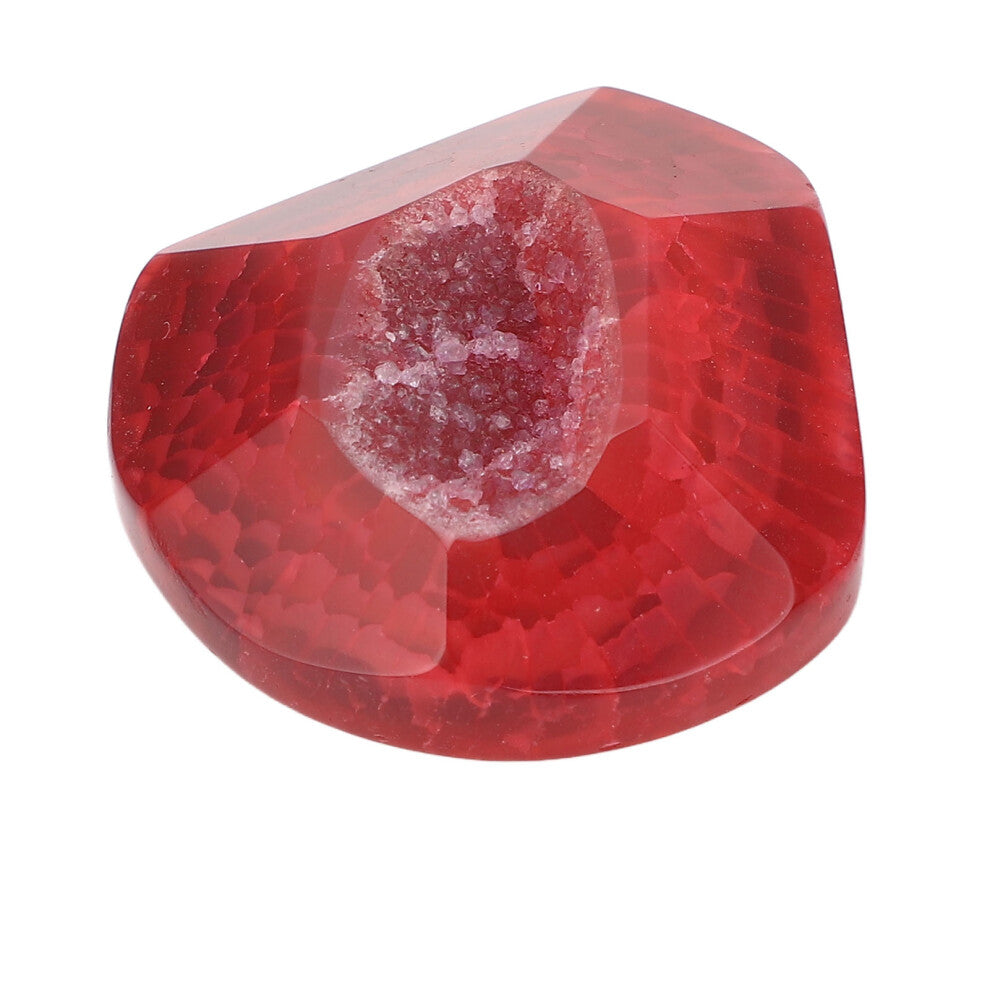 Irregular Geode Crystal Stone for Home & Office Decor, Agate, 10cm