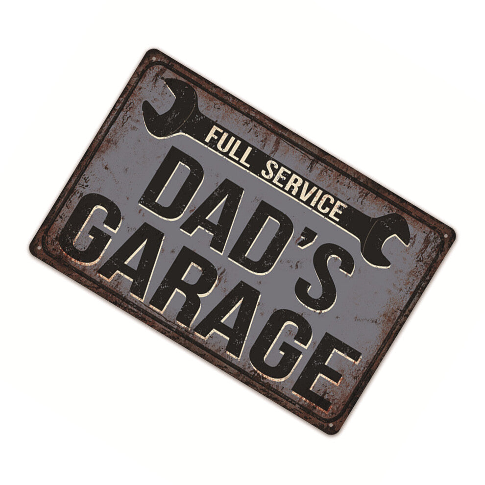 Retro Iron Tin Sign 30x20cm Wall Decor for Home & Bar (11142)