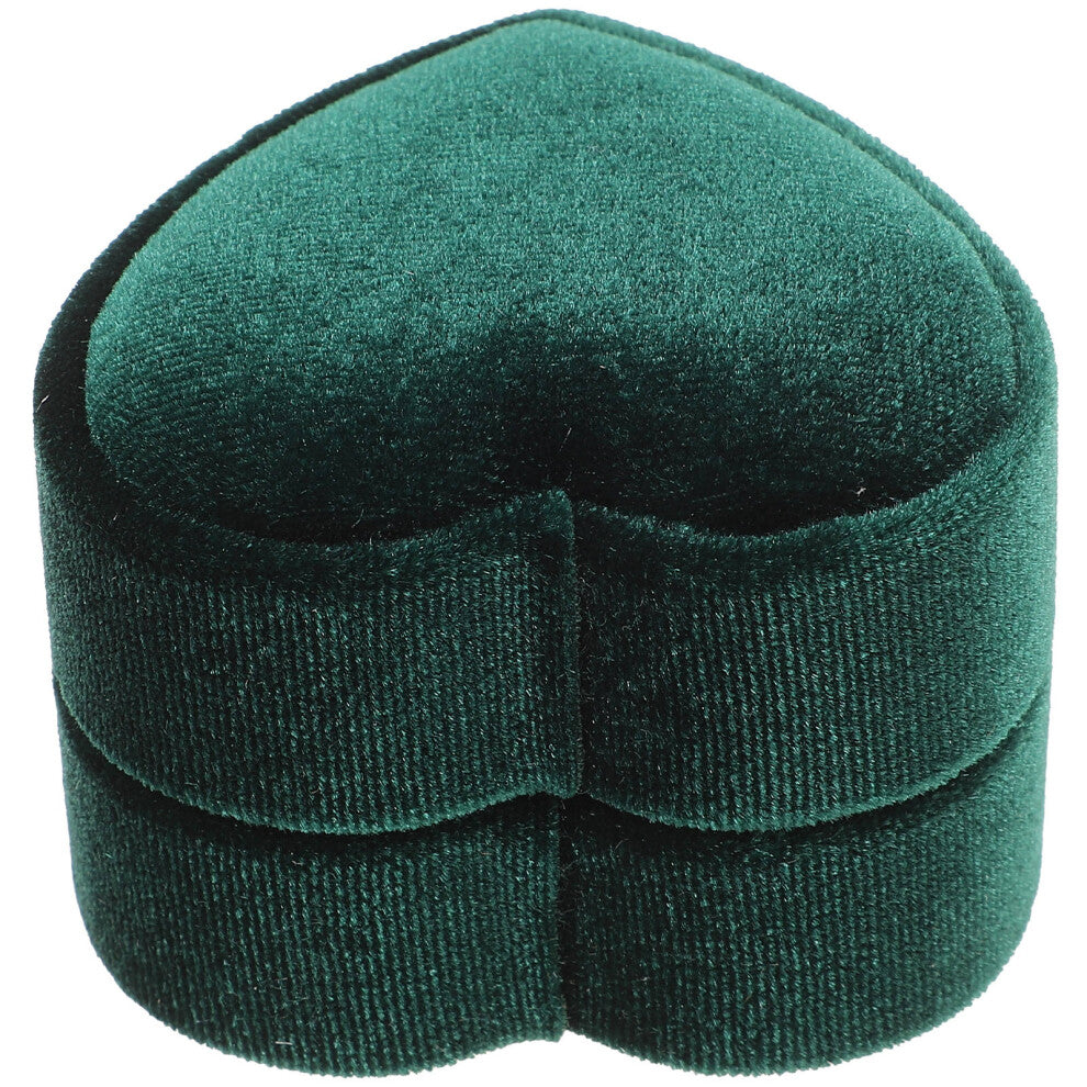 3pcs Heart Shaped Ring Box Storage for Wedding Proposal Engagement