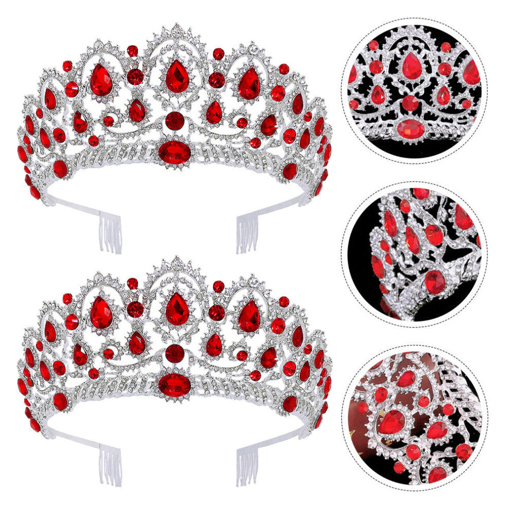 Crown Headdress Crystal Hairband Wedding Accessories