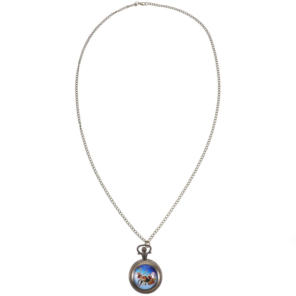 3 Pcs Vintage Pocket Watch Retro Hanging Watches